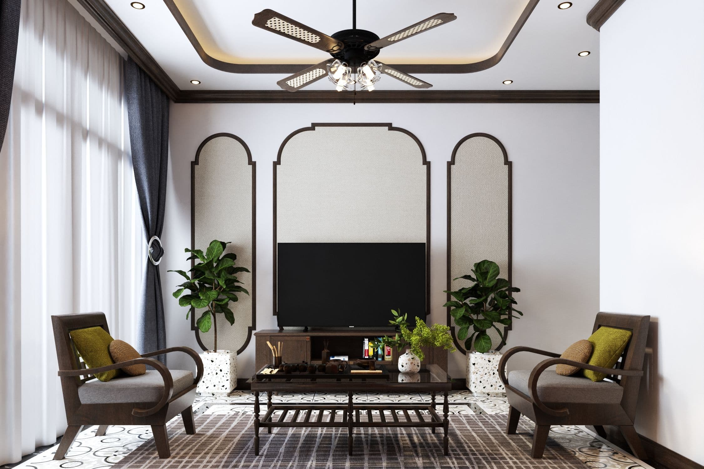 Phong cách thiết kế đông dương Indochine